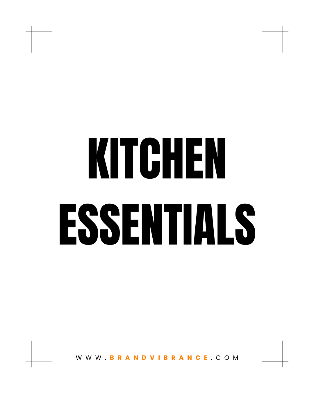 Kitchen Essentials