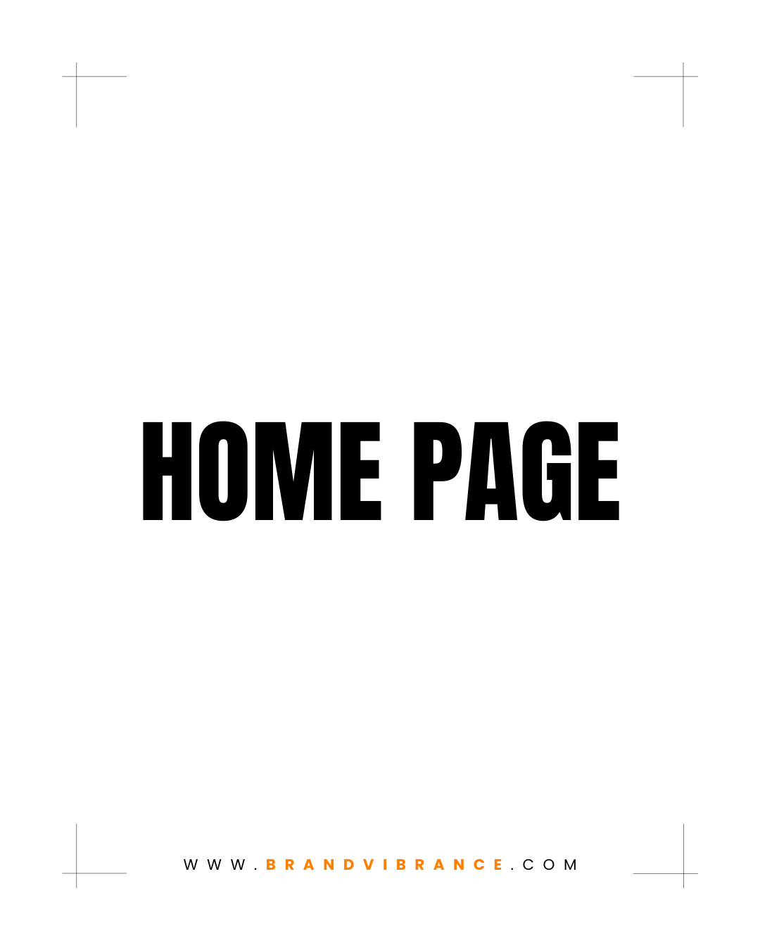 Home page