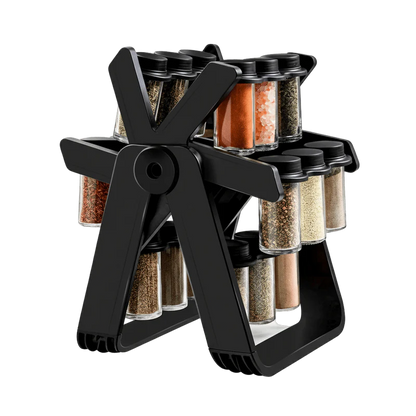 18-Jar Rotating Spice Rack (KSA)