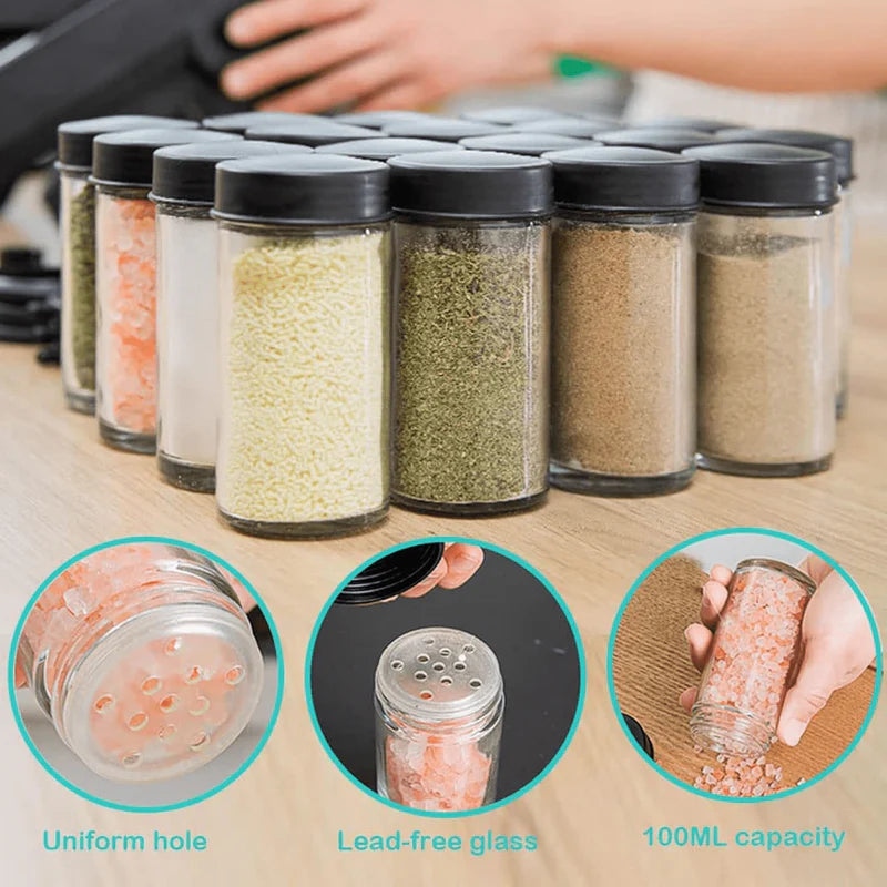 18-Jar Rotating Spice Rack (KSA)