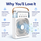 Personal air cooler fan for study room and office desk Pakistan