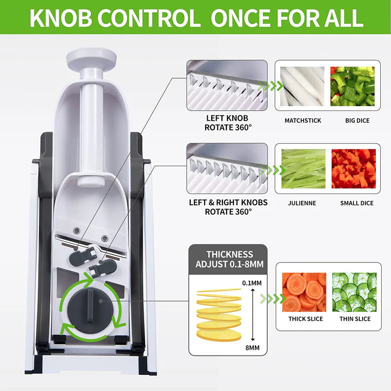 Adjustable Mandoline Slicer (UAE+KSA)