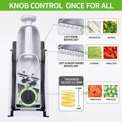 Adjustable Mandoline Slicer (UAE+KSA)
