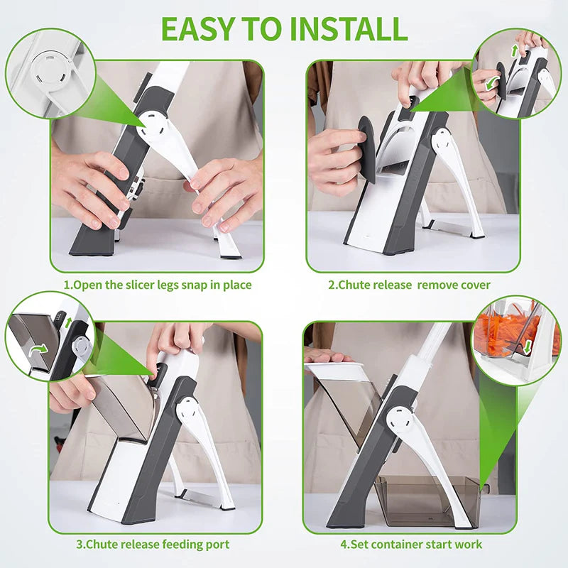 Adjustable Mandoline Slicer (UAE+KSA)