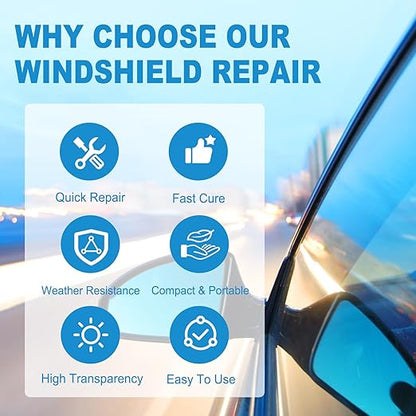 Windshield Crack Repair Kit (UAE+KSA)